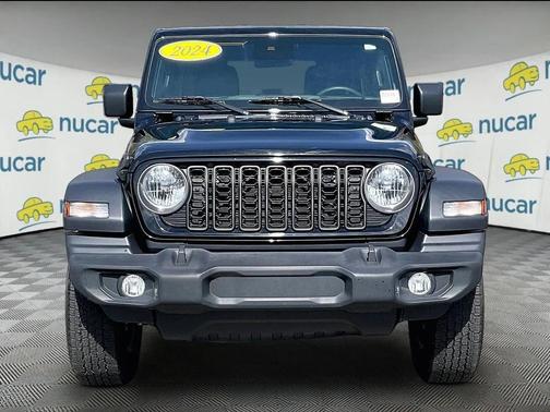 Black Clearcoat 2024 Jeep Wrangler Sport S