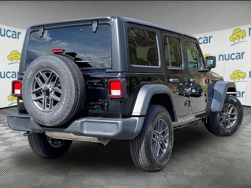 Black Clearcoat 2024 Jeep Wrangler Sport S