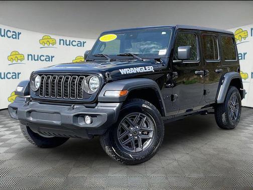 Black Clearcoat 2024 Jeep Wrangler Sport S