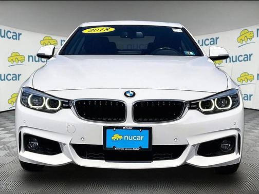 Alpine White 2018 BMW 430 i xDrive