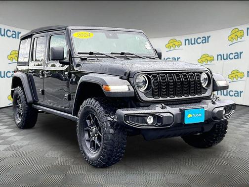 Black Clearcoat 2024 Jeep Wrangler Sport