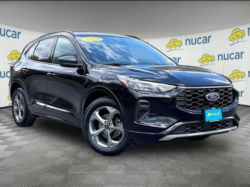 Agate Black Metallic 2024 Ford Escape ST-Line