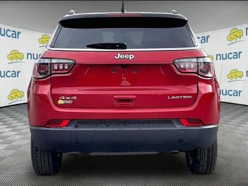 Red Hot Pearlcoat 2025 Jeep Compass Limited