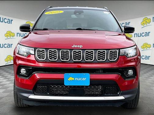 Red Hot Pearlcoat 2025 Jeep Compass Limited