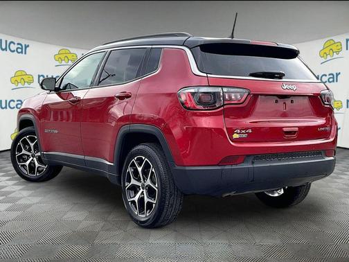 Red Hot Pearlcoat 2025 Jeep Compass Limited