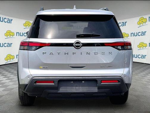 Brilliant Silver Metallic 2024 Nissan Pathfinder SV 4WD