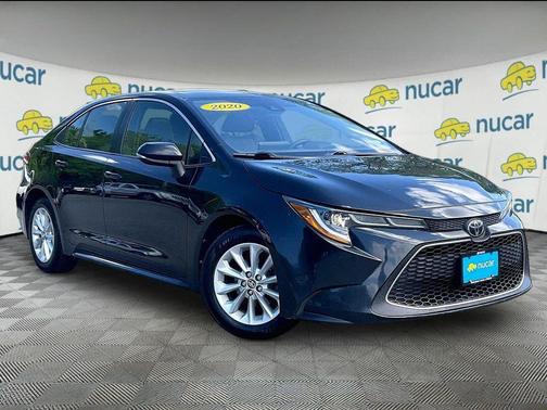 Black Sand Pearl 2020 Toyota Corolla XLE