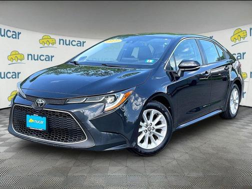 Black Sand Pearl 2020 Toyota Corolla XLE