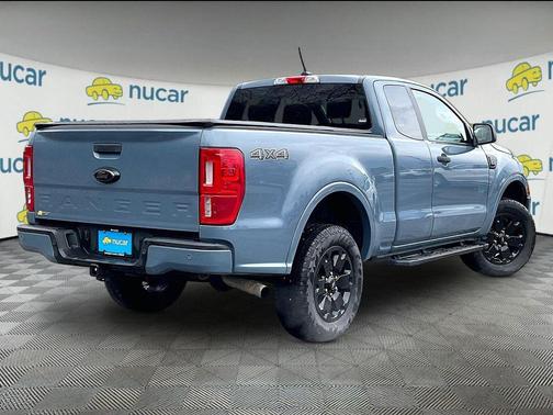 Azure Gray Metallic Tri-Coat 2023 Ford Ranger XLT