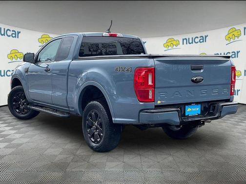 Azure Gray Metallic Tri-Coat 2023 Ford Ranger XLT