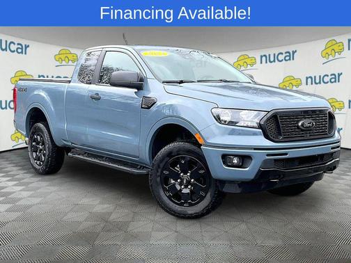 Azure Gray Metallic Tri-Coat 2023 Ford Ranger XLT