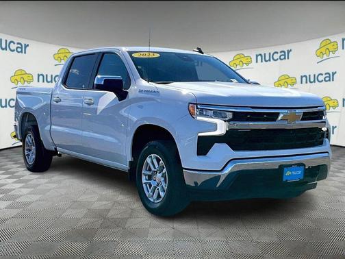 Summit White 2023 Chevrolet Silverado 1500 LT