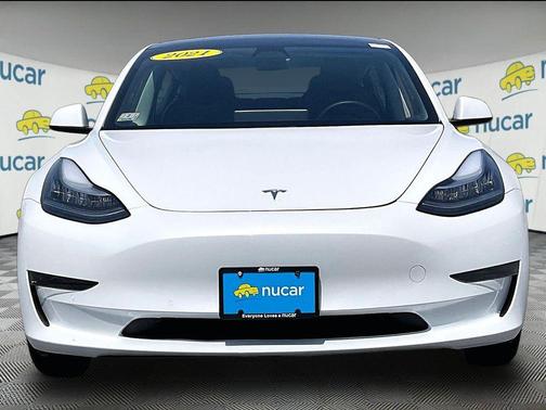Pearl White Multi-Coat 2021 Tesla Model 3 Standard Range Plus