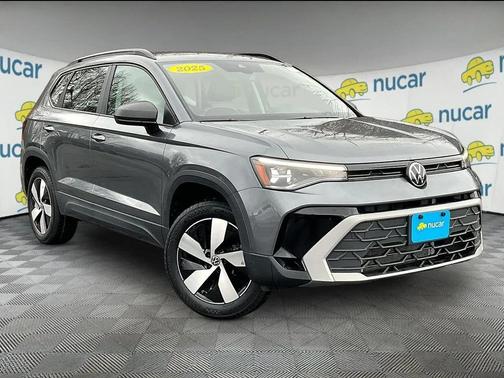 Platinum Gray Metallic 2025 Volkswagen Taos 1.5T S