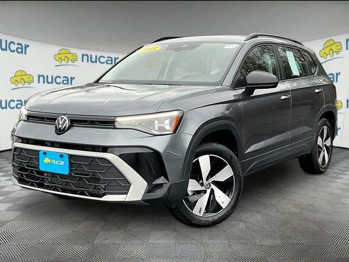Platinum Gray Metallic 2025 Volkswagen Taos 1.5T S