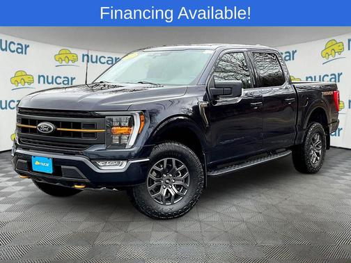 Antimatter Blue Metallic 2022 Ford F-150 Tremor