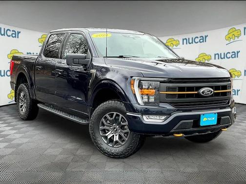 Antimatter Blue Metallic 2022 Ford F-150 Tremor