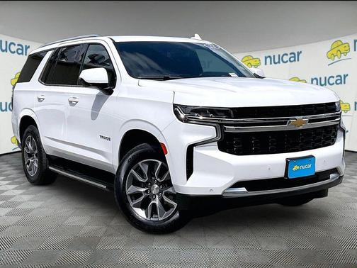 Summit White 2023 Chevrolet Tahoe LS