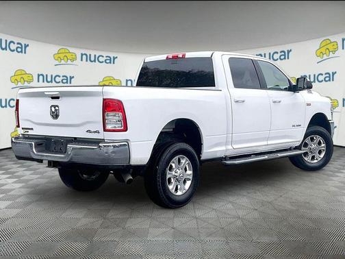 Bright White Clearcoat 2021 RAM 2500 Big Horn Crew Cab 4x4 6'4' Box