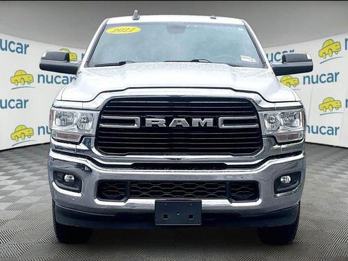 Bright White Clearcoat 2021 RAM 2500 Big Horn Crew Cab 4x4 6'4' Box