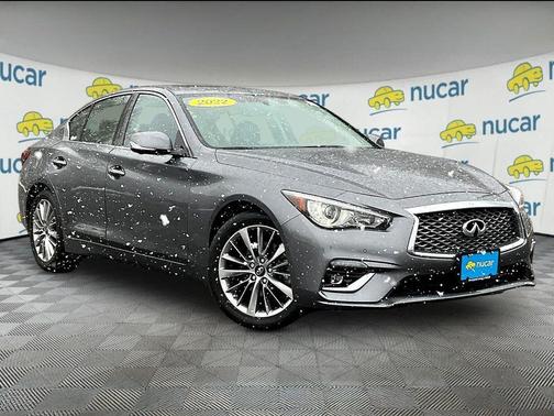 Graphite Shadow 2022 INFINITI Q50 3.0t LUXE