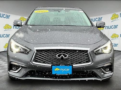 Graphite Shadow 2022 INFINITI Q50 3.0t LUXE