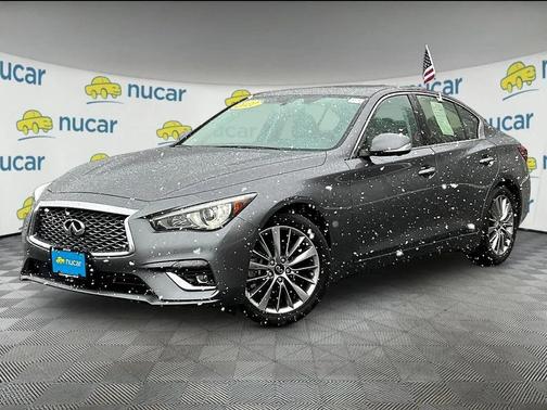 Graphite Shadow 2022 INFINITI Q50 3.0t LUXE