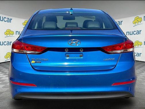 Electric Blue Metallic 2017 Hyundai ELANTRA Limited