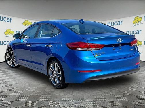 Electric Blue Metallic 2017 Hyundai ELANTRA Limited