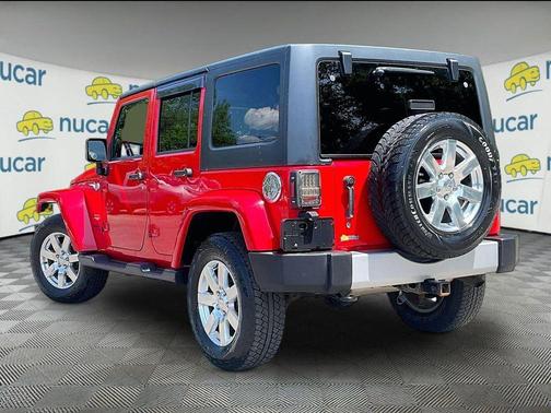 Firecracker Red Clear Coat 2015 Jeep Wrangler Unlimited Sahara