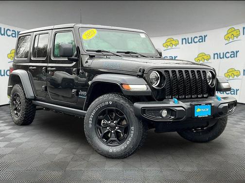Black Clearcoat 2023 Jeep Wrangler 4xe Willys