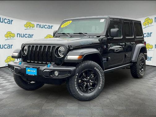 Black Clearcoat 2023 Jeep Wrangler 4xe Willys