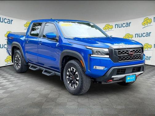Blue 2024 Nissan Frontier PRO-4X