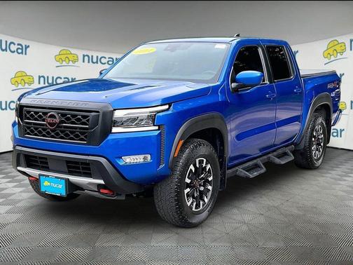 Blue 2024 Nissan Frontier PRO-4X