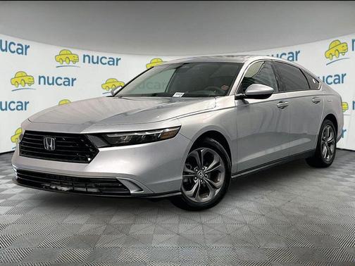 Solar Silver Metallic 2024 Honda Accord EX