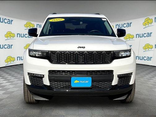 Bright White Clearcoat 2022 Jeep Grand Cherokee L Limited