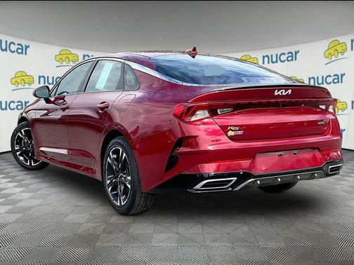 Passion Red 2022 Kia K5 GT-Line