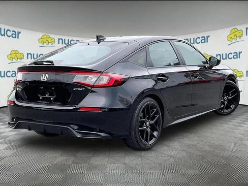 Crystal Black Pearl 2024 Honda Civic Sport