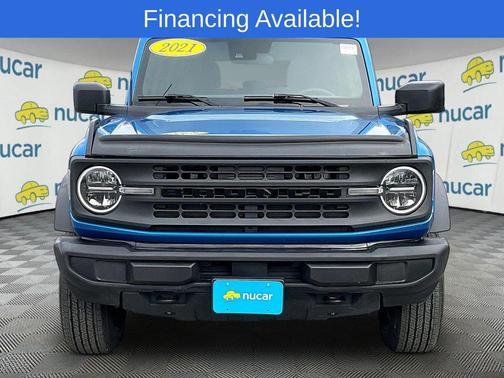 Velocity Blue Metallic 2021 Ford Bronco Base