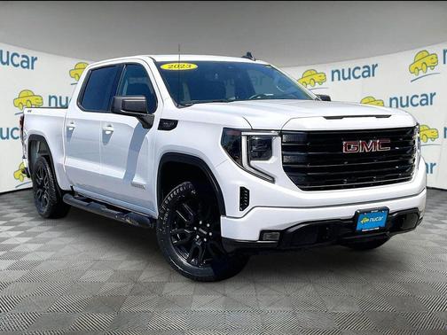 Summit White 2023 GMC Sierra 1500 Elevation
