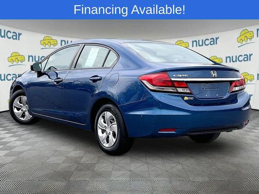 Dyno Blue Pearl 2015 Honda Civic LX