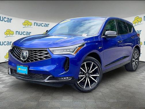 Apex Blue Pearl 2025 Acura RDX A-Spec Advance Package