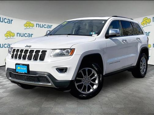 Bright White Clearcoat 2015 Jeep Grand Cherokee Limited