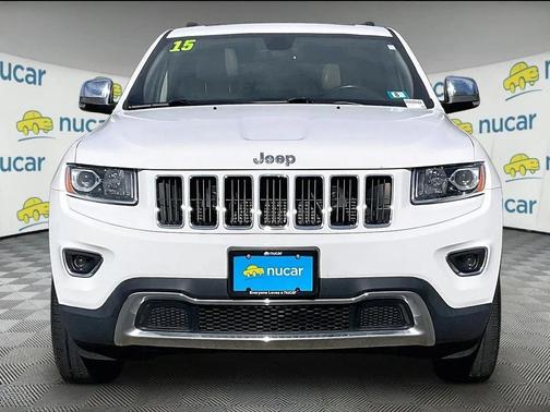 Bright White Clearcoat 2015 Jeep Grand Cherokee Limited