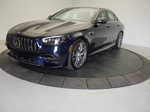 Lunar Blue Metallic 2021 Mercedes-Benz AMG E 63 S 4MATIC+
