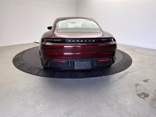 Cherry Metallic 2022 Porsche Taycan