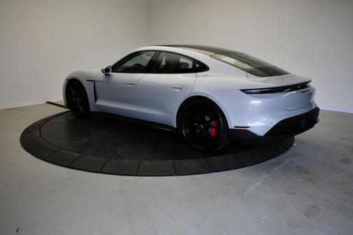 Ice Grey Metallic 2023 Porsche Taycan GTS
