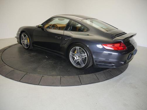 Atlas Gray Metallic 2009 Porsche 911 Turbo