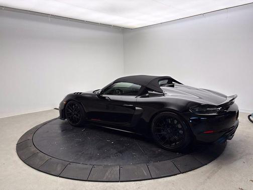 Black 2025 Porsche 718 Spyder RS