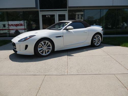 White 2017 Jaguar F-TYPE S